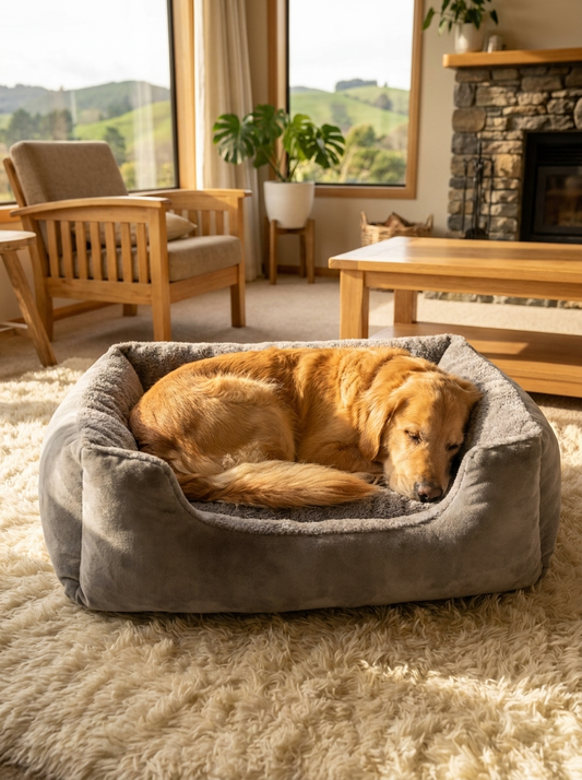 Soft Plush Pet Cushion Bed