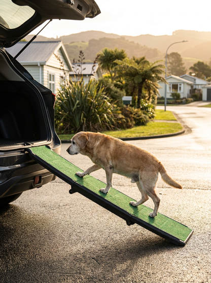 Folding Pet Car Ramp — For Cars, Trucks & SUVs