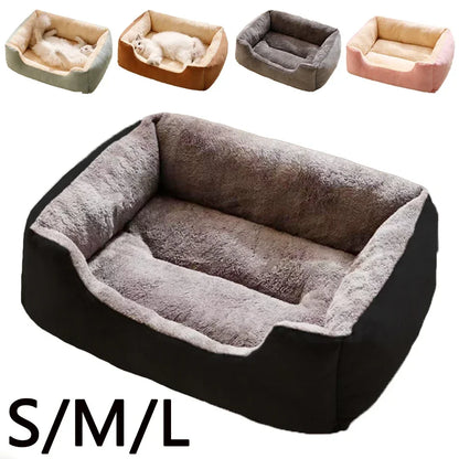 Soft Plush Pet Cushion Bed
